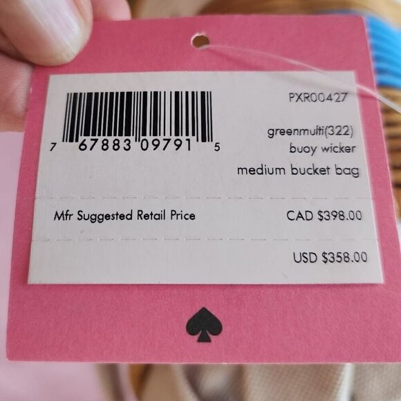 Kate Spade Buoy Wicker Bag - Picture 3 of 7